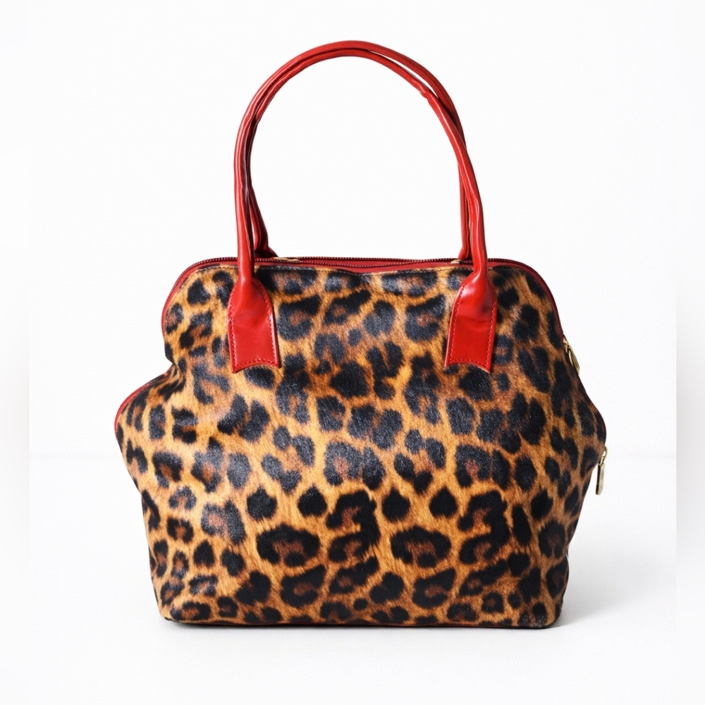Elisabeth Arden leopard bag